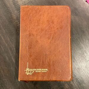 The Open Bible KJV Prophecy Edition 1975 Red Letter and References READ
